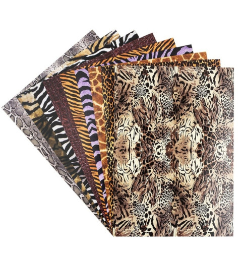 Deko Karton-Set Animal Print