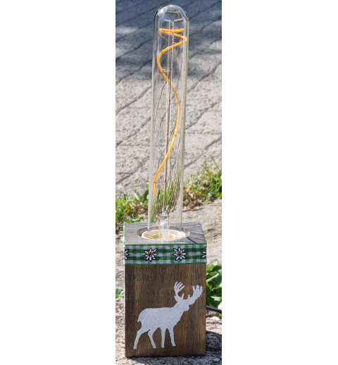 Lampe Hirsch/Edelweiss