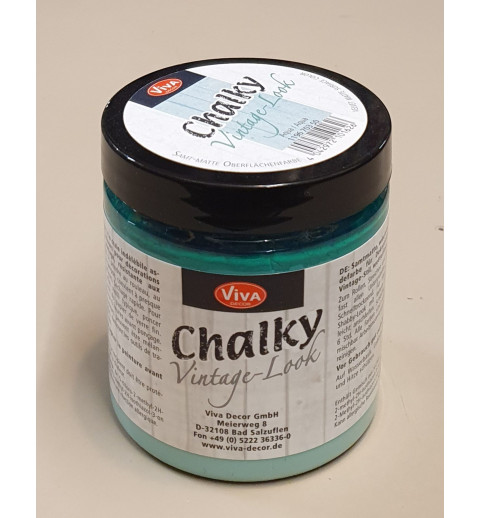 Chalky Vintage Look Aqua