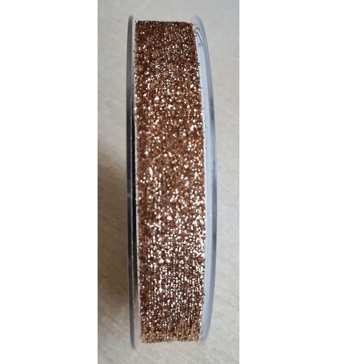Deko Band bronze/glitzer