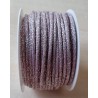 Kordel mit Draht rosa/glitzer
