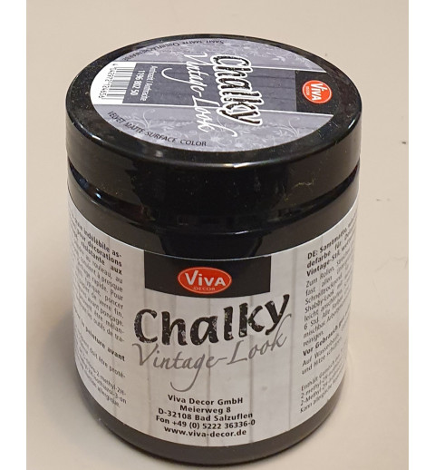 Chalky Vintage Look Anthrazit