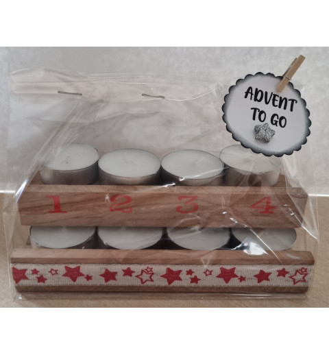 Advent to go Sterne rot