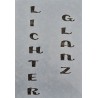 Schablone Lichterglanz