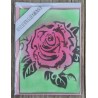 Herzlichen Glückwunsch Rose rot/grün