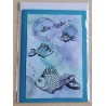 Alles Liebe Fische blau/lila