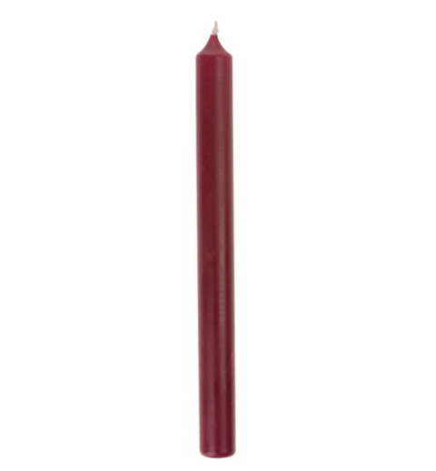 Stabkerze bordeaux