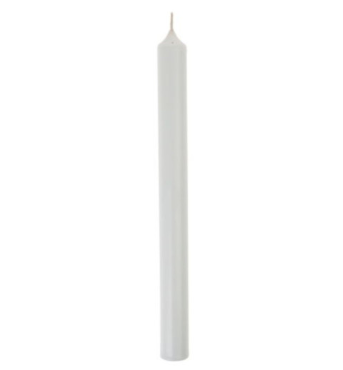 Stabkerze weiss