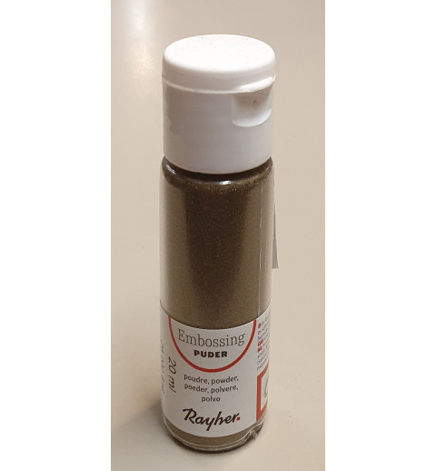 Embossing Pulver Gold