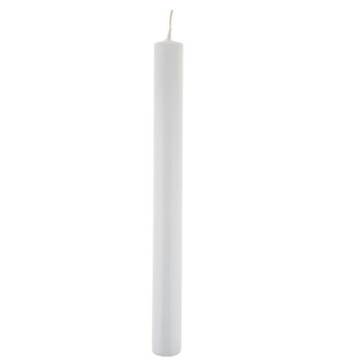 Stabkerze weiss