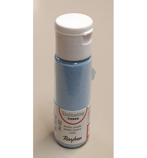 Embossing Pulver Hellblau