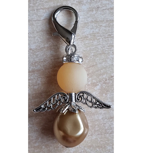 Perlen Engel gold