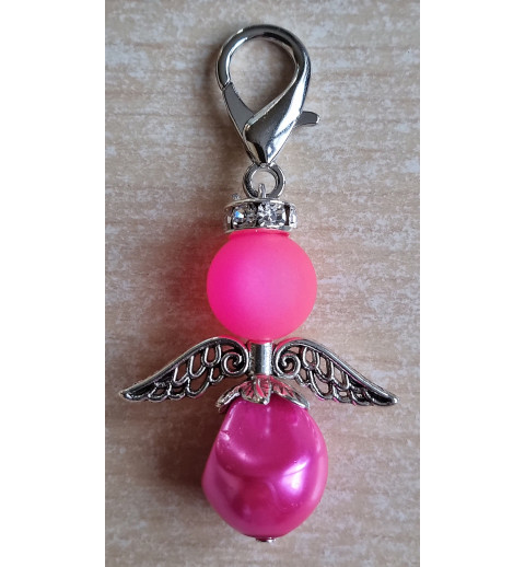 Perlen Engel pink