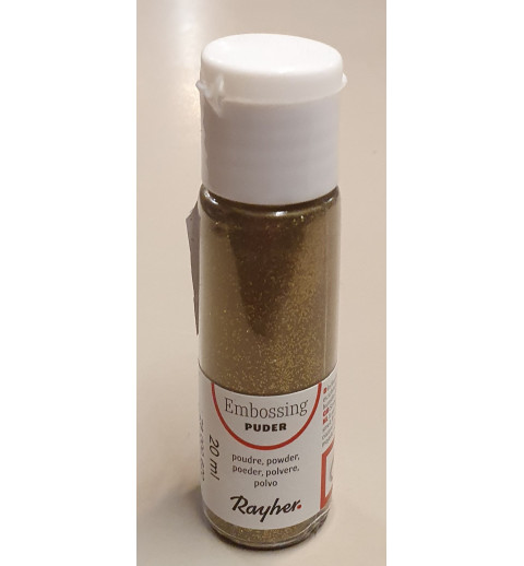 Embossing Pulver Goldglitzer