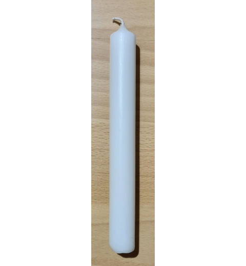 Stabkerze weiss