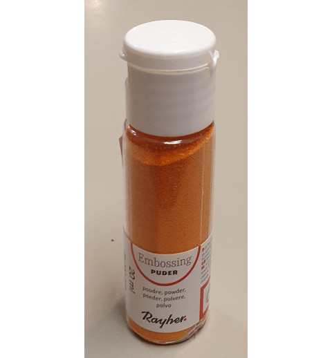 Embossing Pulver Orange