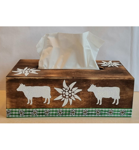 Kleenexbox grün