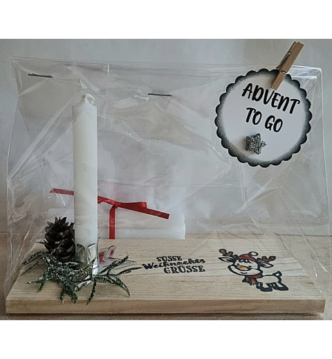 Advent to go Rentier rot