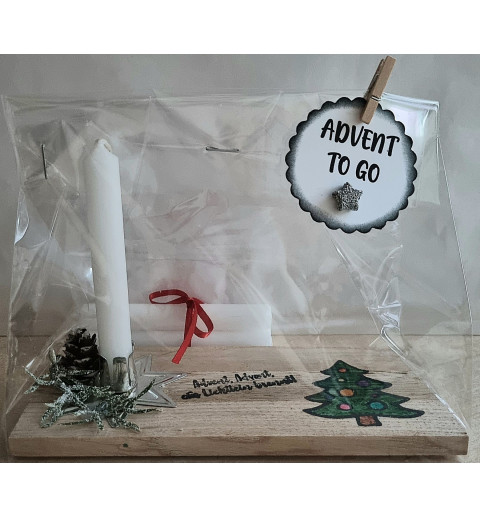 Advent to go Weihnachtsbaum grün
