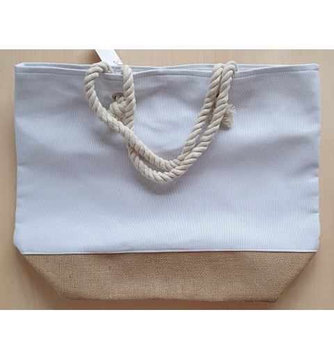 Strandtasche Weiss