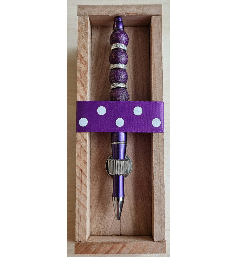 Kugelschreiber violett