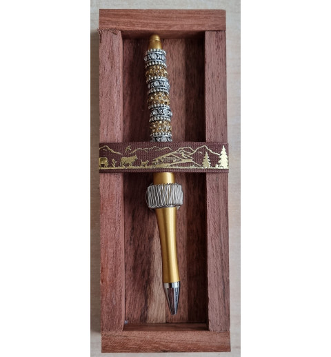 Kugelschreiber gold/silber