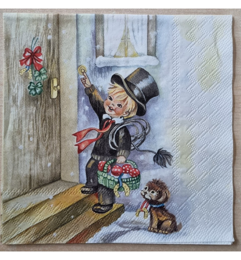 Serviette Schornsteinfeger