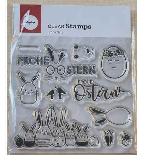 Clear Stamps Frohe Ostern
