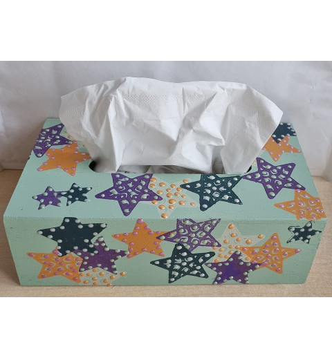 Kleenexbox Sterne