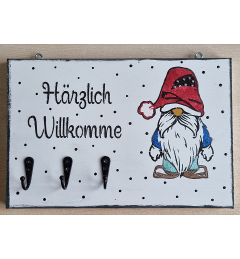 Schlüsselbrett Wichtel