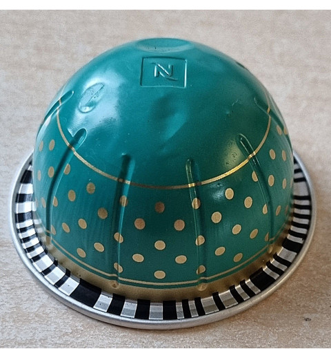 Nespresso Kapsel Vertuo (leer) mint/gold