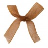 Organza Schleife caramel
