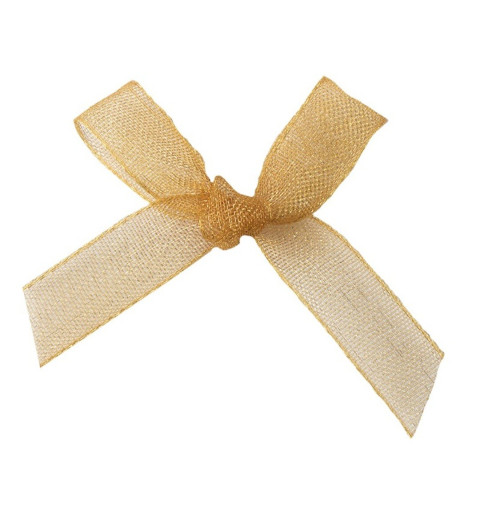 Organza Schleife orange