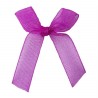 Organza Schleife pink