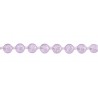 Perlenband transparent flieder