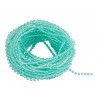 Perlenband transparent mint
