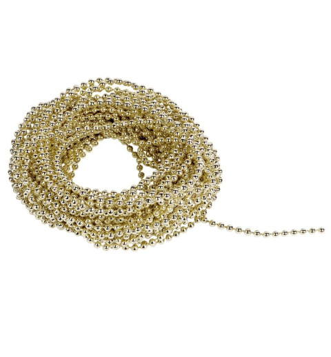 Perlenband gold