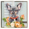 3D Diamant Pixel Sticker Hunde