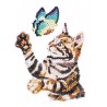 3D Diamant Pixel Sticker Katzen