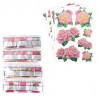 3D Diamant Pixel Sticker Rosen