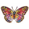 3D Diamant Pixel Sticker Schmetterlinge
