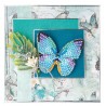 3D Diamant Pixel Sticker Schmetterlinge