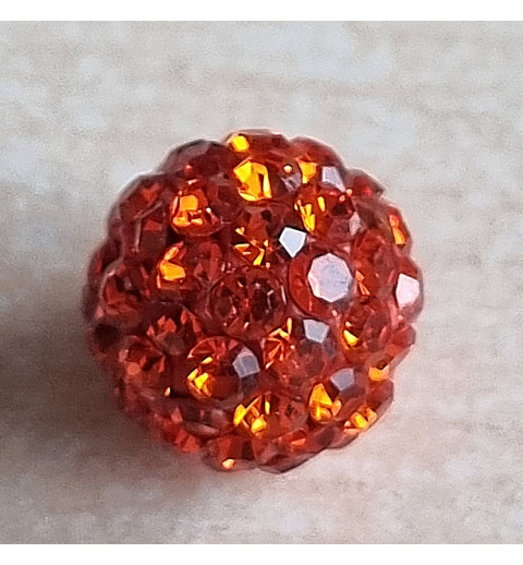 Strassperle orange