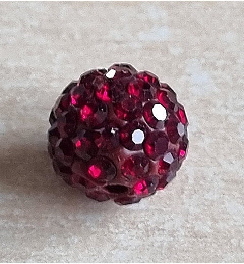 Strassperle weinrot