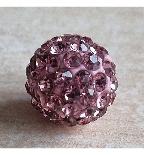 Strassperle rosa