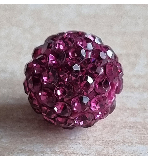Strassperle pink