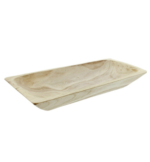 Holzschale rechteckig