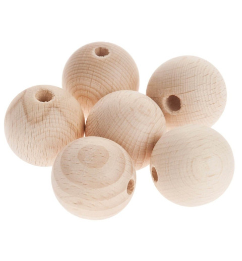Holzkugeln natur 30 mm