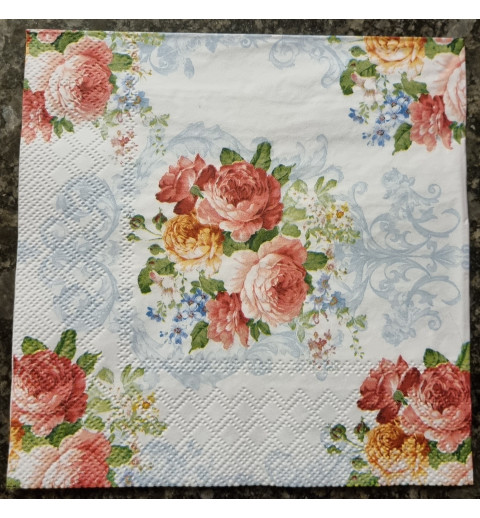 Serviette Rosen
