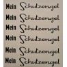 Vinyl Schrift Mein Schutzengel schwarz